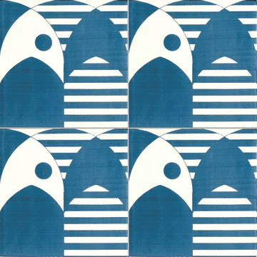 SINUS AMALPHITANIS - Handmade ceramic wall tiles by Giovanni De Maio - view 3
